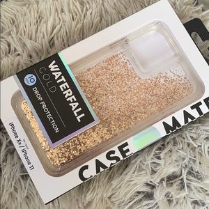 iPhone 11– waterfall gold, drop protection